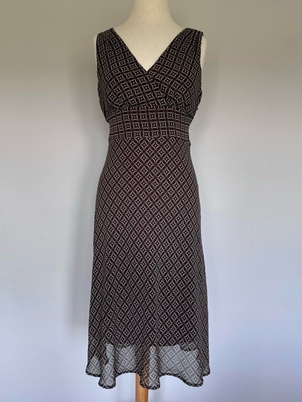 Y2K vintage Connect Apparel office siren midi dress.